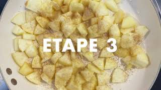 4 Kiabi at Home  Recette de crumble aux pommes express 🍎 [upl. by Odrahcir]