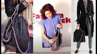 Come fare la borsa Stella McCartney Falabella  fai da te pochette Falabella DIY [upl. by Aihtebat148]