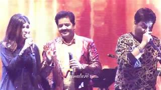 Alka Yagnik Kumar Sanu Udit Narayan  Live Concert Dubai [upl. by Adikram]