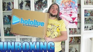 Unboxing  HUGE Hololive VTuber Merch Box [upl. by Noraf292]