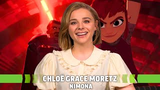 Chloë Grace Moretz Interview Why a Movie Like Nimona Is So Rare [upl. by Irep]