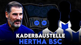 Kempf weg Gechter amp Brooks verletzt Vertragslose Innenverteidiger für Hertha BSC  Kaderbaustelle [upl. by Kcirredal]