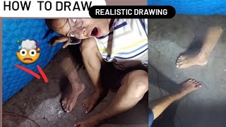 How to draw hyper realistic 3D drawing 🤯😱 [upl. by Anig]