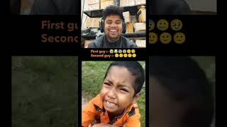 Try not to laugh😂😂trynottolaughchallengereaction funny comedy [upl. by Eignat120]