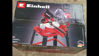 Part 1 Einhell Sliding Mitre Saw Unboxing TCSM25312 U [upl. by Rao]