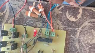 3 phase motor vfd soft start amp soft stop using Pic microcontroller [upl. by Rustice404]