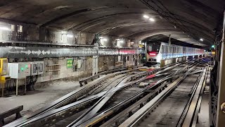 Montréal Métro service disruption Code 90002  tunnel  track intrusion on the Orange Line 🟠 [upl. by Daj163]