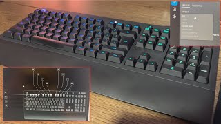 Logitech G213 LightSync RGB Gaming Keyboard  review and demo [upl. by Ebba547]