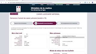 Comment obtenir un extrait de casier judiciaire [upl. by Clapper706]