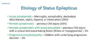 Status epilepticus 09082024 [upl. by Stanwin137]