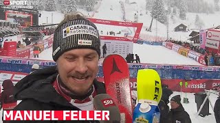 Ski Alpin Mens Slalom Adelboden 2run Highlights 2024 [upl. by Aidua492]