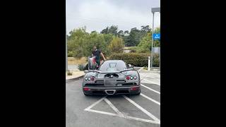 Pagani Zonda Driving Around Monterey Like amp Subscribe [upl. by Yborian]