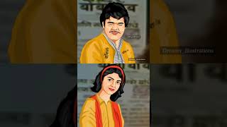 Na Sangtach Aaj Status Ashok Saraf Song Status Marathi Reels Old Marathi Dreamy illustrations [upl. by Elleneg869]