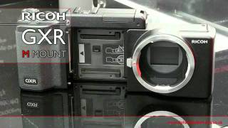 Ricoh GXR M Mount Camera Unit  Availble at wwwcliftoncamerascouk [upl. by Chlori509]