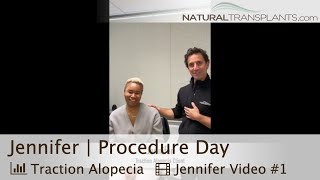 Hair Transplant for Traction Alopecia  She Found Us On YouTube  Dr Blumenthal Jennifer [upl. by Damahom]