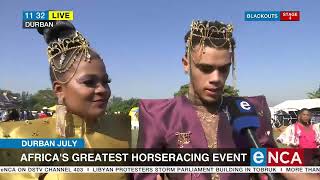 Durban July  Africas greatest horse racing event [upl. by Billi237]