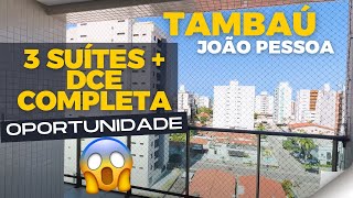 Apartamento em TAMBAÚ 3 quartos suíte e mais DCE 120 metros e próximo de tudo [upl. by Ciro799]