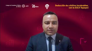 Deducción de créditos incobrables con la ESCA Tepepan [upl. by Eidroj]