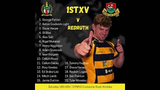 Hinckley RFC 1stXV V Redruth RFC 181123 highlights [upl. by Essyla]