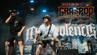 MALEVOLENCE  Self Supremacy LIVE AT GRASPOP 2024 [upl. by Lilahk681]