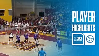 Weekly Highlights Calissa Minatee  Minnesota Volleyball  09092024  09162024 [upl. by Alecram]