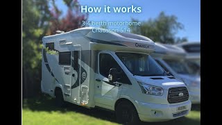 Chausson 514 motorhome How it works [upl. by Ardyce]