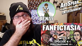 FANFICTASIA  Penultimategame Pt 1  TOON SANDWICH REACTION [upl. by Kenna411]