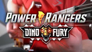 REAL Power Rangers Dino Fury Theme on Guitar [upl. by Ahsiuqram]