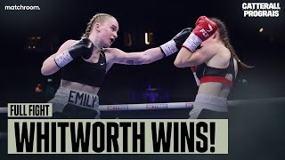 Emily Whitworth Vs Sara Orszagi Catterall Vs Prograis Undercard [upl. by Angelle]