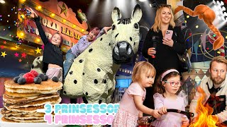 Junibacken event🎪🎂🔥🌟  3prinsessor VLOGG [upl. by Hobey]