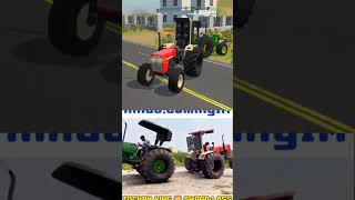 New stand Swaraj versis John V new video 1910 volt tractor king [upl. by Pomona]