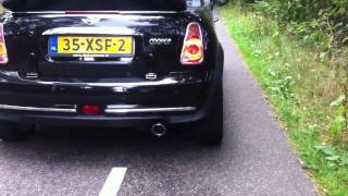 Mini Cooper Convertible 2004 ulter exhaust [upl. by Sarah]