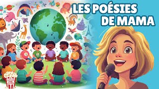 Poésie enfant  Origine des Langues 🗣️🎙️ Les Poésies et Poèmes pour enfants de Mama [upl. by Annoed240]