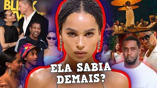 A QUEDA DE ZOË KRAVITZ quotO CASO DIDDYquot LEVOU AO FIM COM CHANNING TATUM [upl. by Aicil]