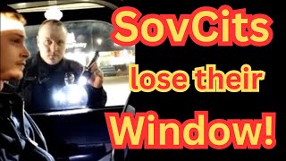 Two Sovereign Citizens Lose Their Window And End Up Getting Arrested [upl. by Felecia]