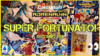 🇮🇹ADRENALYN XL 202324 SECONDO BOX SUPER FORTUNATO 🤩 PaniniItalia calciatoripanini [upl. by Oren]