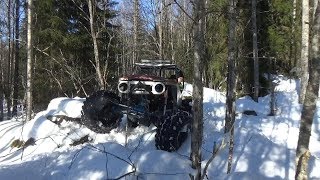 portal buggy sunny day winter wheeling [upl. by Annadal]