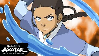 Kataras GREATEST Moments As A Waterbending Master 🌊  Avatar The Last Airbender [upl. by Wilona]