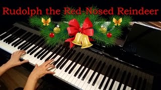 Rudolph the RedNosed Reindeer Johnny Marks LateIntermediate Piano Solo [upl. by Sansone]