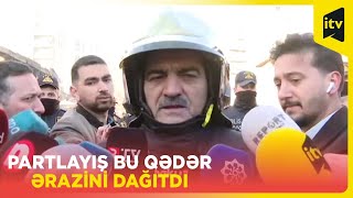 Bakıda partlayışla bağlı FHNnin son dəqiqə açıqlamaları [upl. by Anayik417]