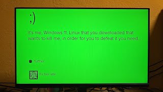 Never Try To Install Linux On Windows Scary Windows 11 kill screen [upl. by Terrej]