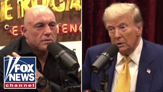 Trump on Rogan If I were a Democrat I would get a lot of positive press [upl. by Marv]