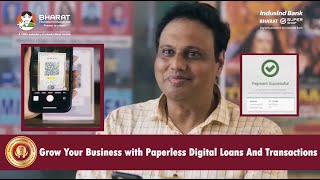 Grow Your Business with Paperless Digital Loans Video from IndusInd Bank for BSS Loans to Merchants [upl. by Chien527]