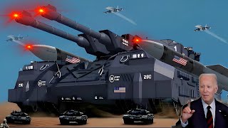 Nothing Can Stop It This Is Americas Giant Tank Bombarding Russian Military HQ  ARMA 3 [upl. by Ztnahc]