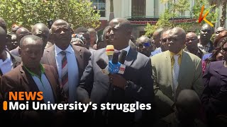 National strike by university lecturers persists [upl. by Islek]