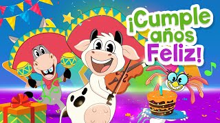 Cumpleaños Feliz con La Vaca Lola  Canciones Infantiles [upl. by Anelad]