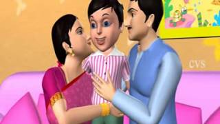 Poddunne manamu levali 3D Animatiojn Telugu rhyme with lyrics for children [upl. by Awram]