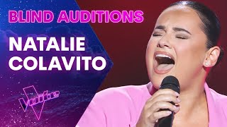 Natalie Colavito Sings Led Zeppelins Whole Lotta Love  The Blind Auditions  The Voice Australia [upl. by Marashio]