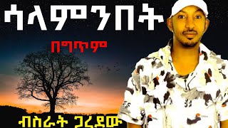 Bisrat Garedew  Salamnebet lyrics  ብስራት ጋረደው  ሳላምንበት በግጥም [upl. by Wettam283]