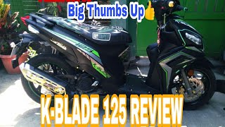 KEEWAY KBLADE 125 REVIEW  BIG THUMBS UP [upl. by Torbert177]